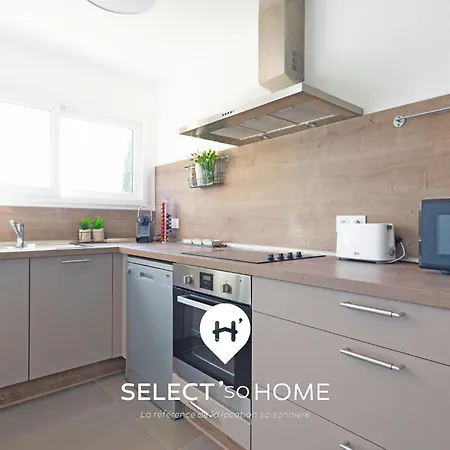 Lägenhet Select'sohome - Pour 4 Personnes Avec Terrasse, Parking Prive Et Vue ! - Fos-04 Le Lavandou