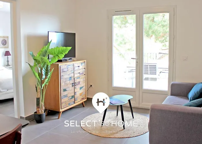 Select'sohome - Pour 4 Personnes Avec Terrasse, Parking Prive Et Vue ! - Fos-04 Lägenhet