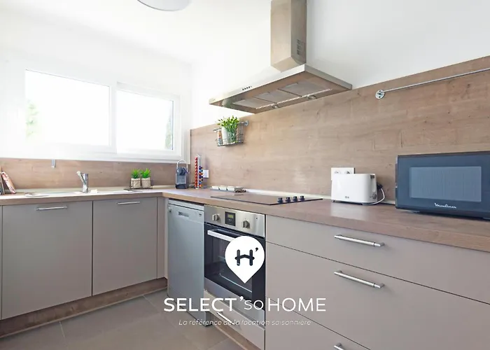 Lägenhet Select'sohome - Pour 4 Personnes Avec Terrasse, Parking Prive Et Vue ! - Fos-04 Le Lavandou